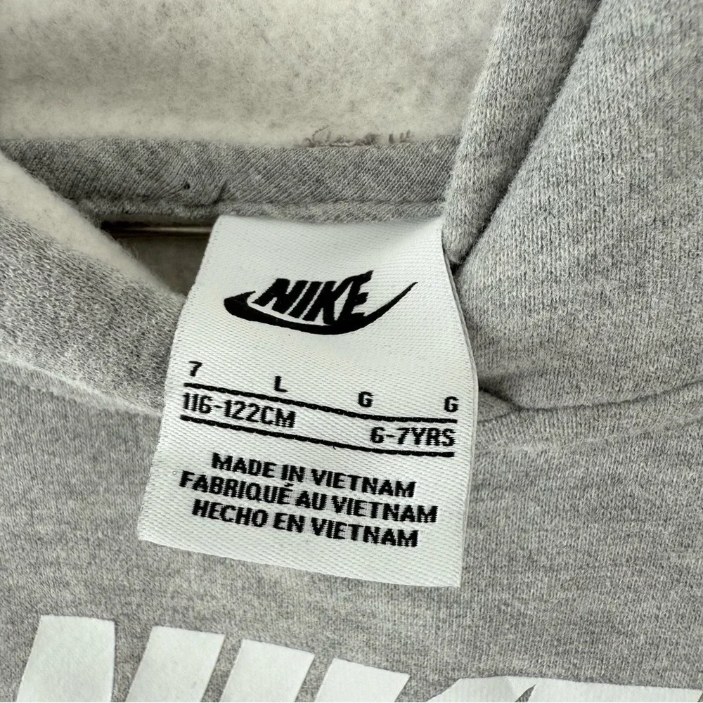 NIKE Sportswear Club Fleece Boys Hoodie Size 7
